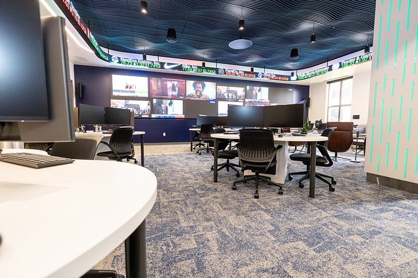 inside of mendoza business school